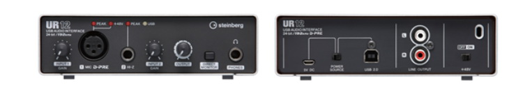 兼容iPad/Mac/PC，实现高品质录音的Steinberg USB音频接口UR12发布