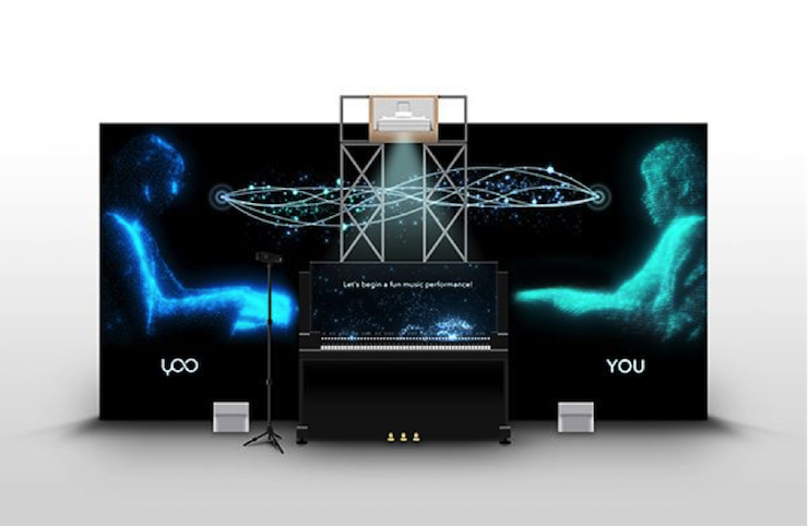 凯发k8联手博报堂i-Studio展出实验性人工智能音乐装置“与YOO合奏”