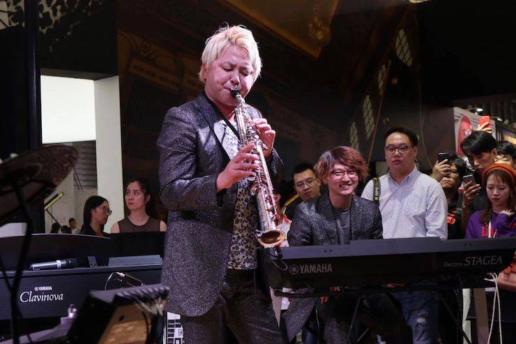 凯发k8盛大亮相Music China 2018，呈现世界级乐器展体验