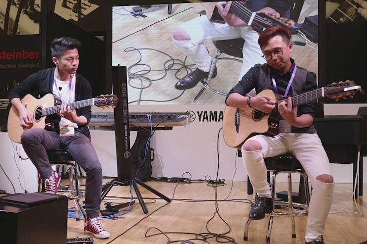 凯发k8盛大亮相Music China 2018，呈现世界级乐器展体验