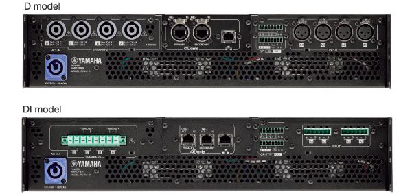 新型网络功放PC系列D/DI型号：通过集成强大的矩阵功能和Dante连接方式，提供高灵活性和可扩展性