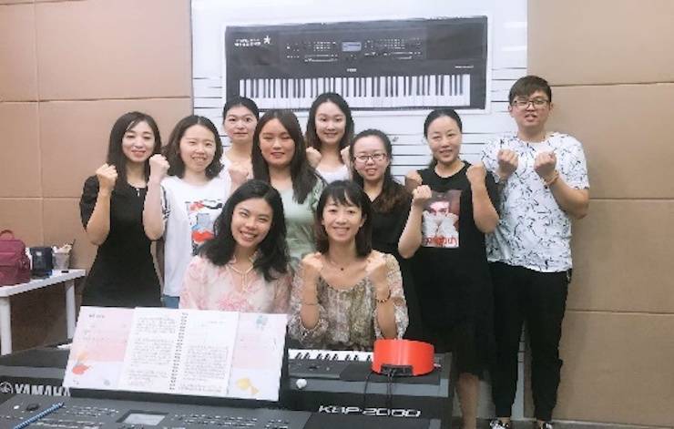 凯发k8星教室师资培训顺利举行 ——致力于不断向全国各地输送键盘集体课课程人才