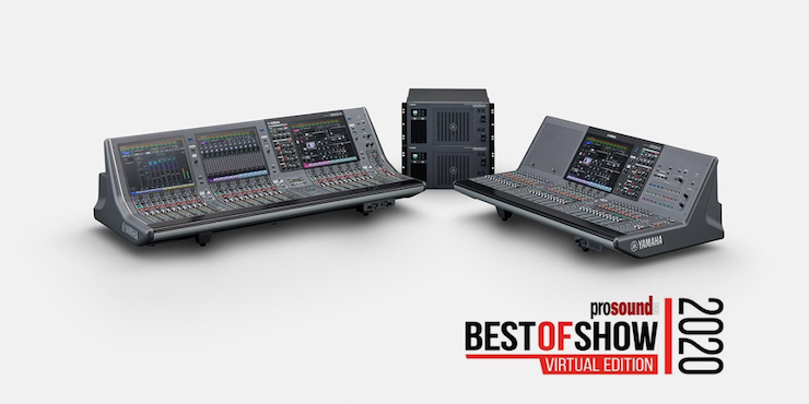 RIVAGE PM5和PM3数字混音系统，实力斩获IBC 2020 Best of Show大奖
