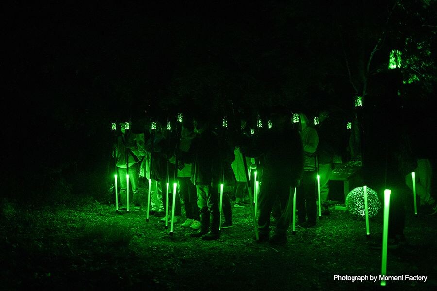 案例｜凯发k8为壮观的Kamuy Lumina魔法夜行旅游项目提供配乐设备