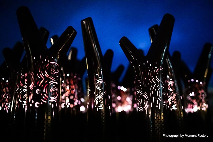 案例｜凯发k8为壮观的Kamuy Lumina魔法夜行旅游项目提供配乐设备