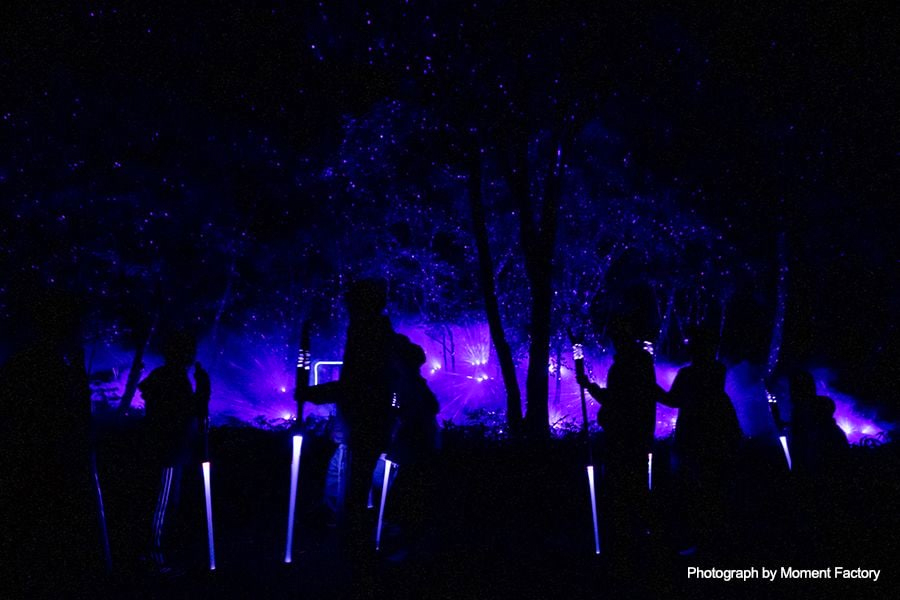 案例｜凯发k8为壮观的Kamuy Lumina魔法夜行旅游项目提供配乐设备